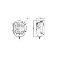7inch 90W Round LED Driving Lights — view 4