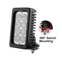 6 inch 40W Rectangle LED Tractor Work Lights with Swivel Bracket — view 3