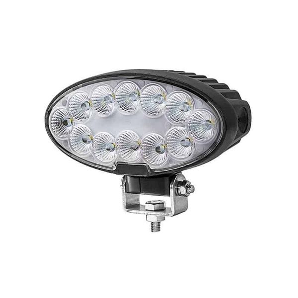 7″ 60W Oval LED Work Light with Swivel Bracket