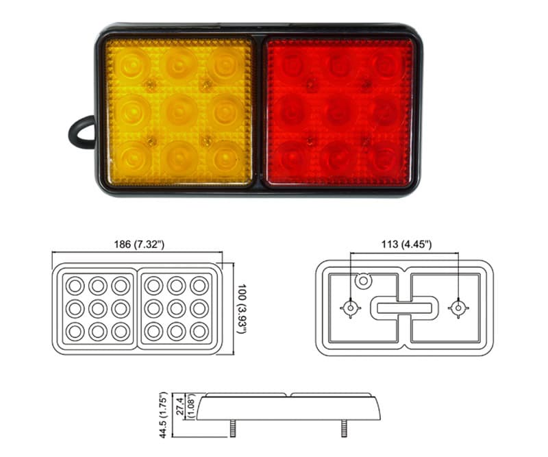 LED Truck Trailer Lights TL-276 — view 4