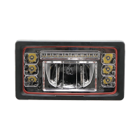 9 inch Oval DELTA/ Oval LED Driving Light with Position Light — view 3