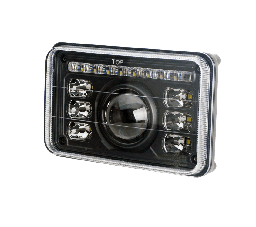 6×4 in LED Headlight with DRL