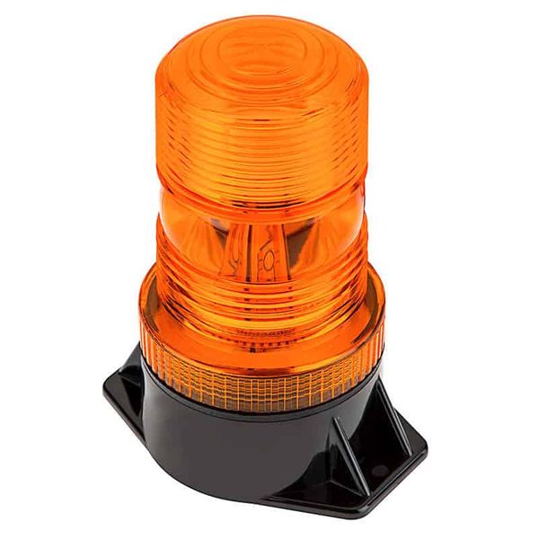 5-1/4″ Amber LED Strobe Light Beacon
