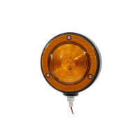 12 Volt LED Round Fender & Cab Warning Light — view 3