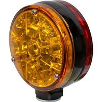 Allis Chalmers/John Deere LED Double-Sided Flashing Light – Amber/Red — view 2