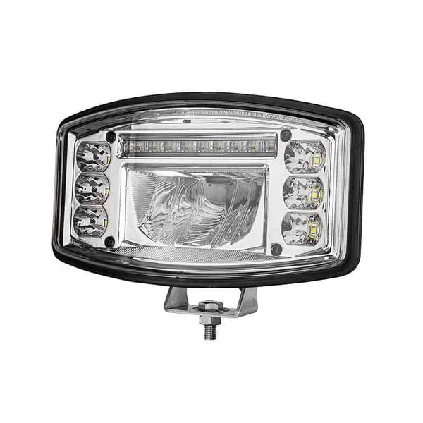 9 inch Oval DELTA/ Oval LED Driving Light with Position Light