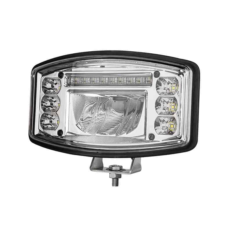 9 inch Oval DELTA/ Oval LED Driving Light with Position Light