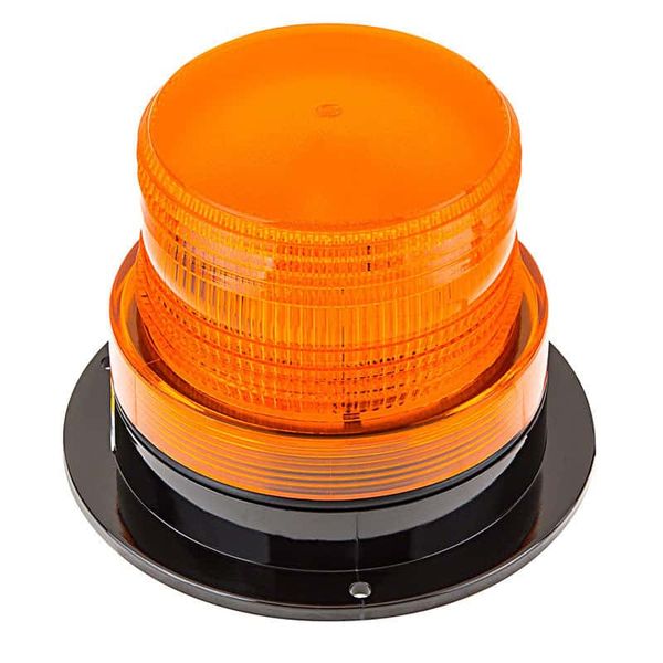 3-3/4″ Amber LED Strobe Light Beacon
