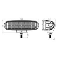 6inch 16W Rectangular LED Work Lights — view 4