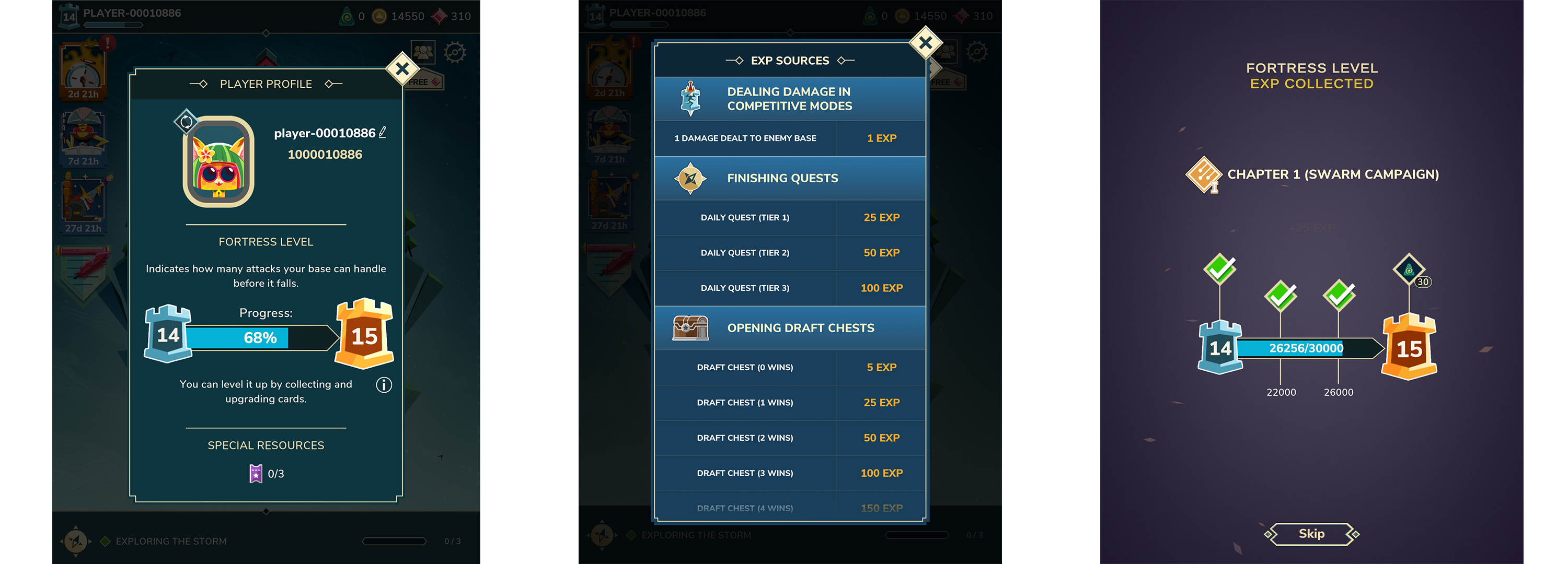 Fortress Leveling Screenshots