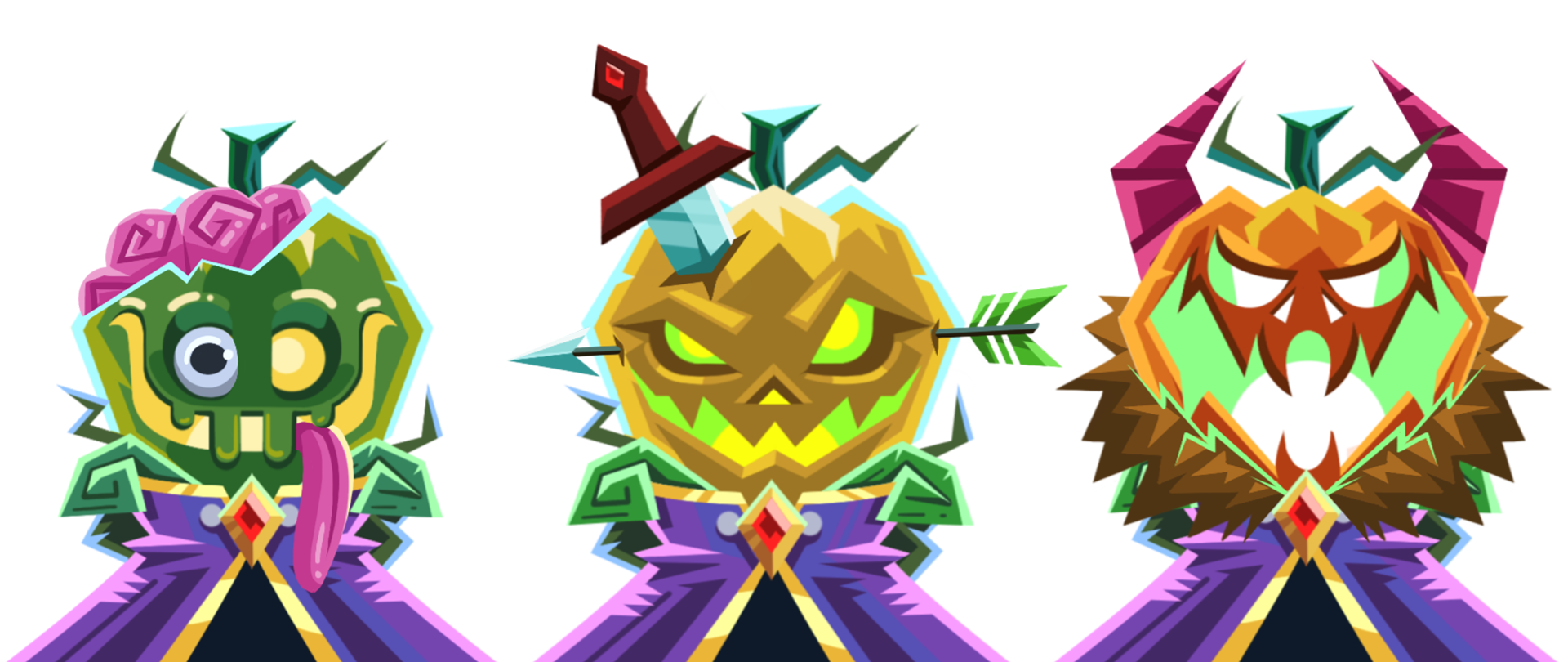 Halloween Spooky Pumpkins avatars