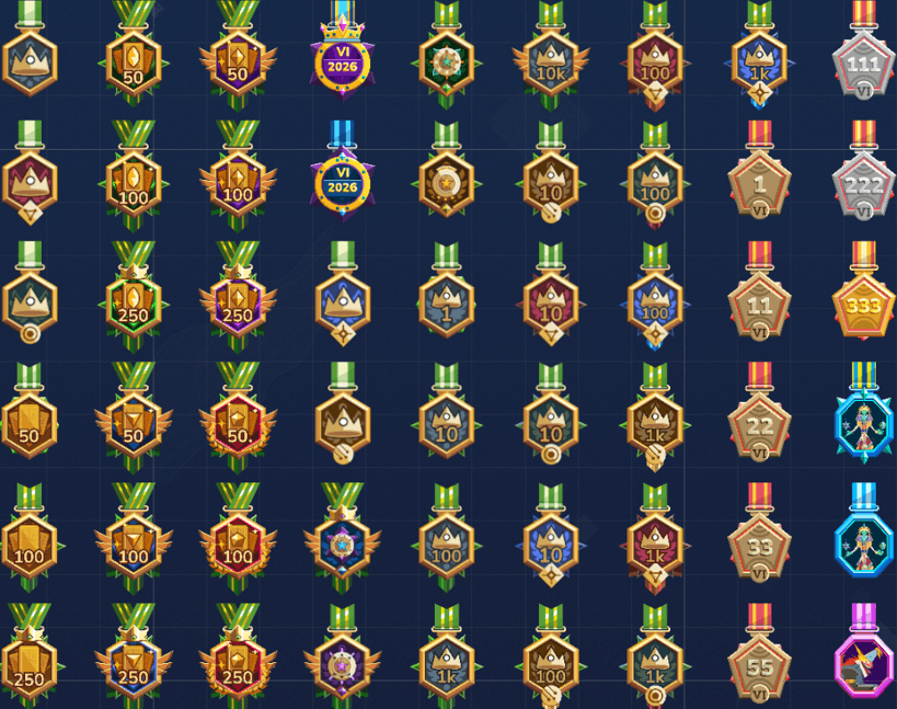 Medals