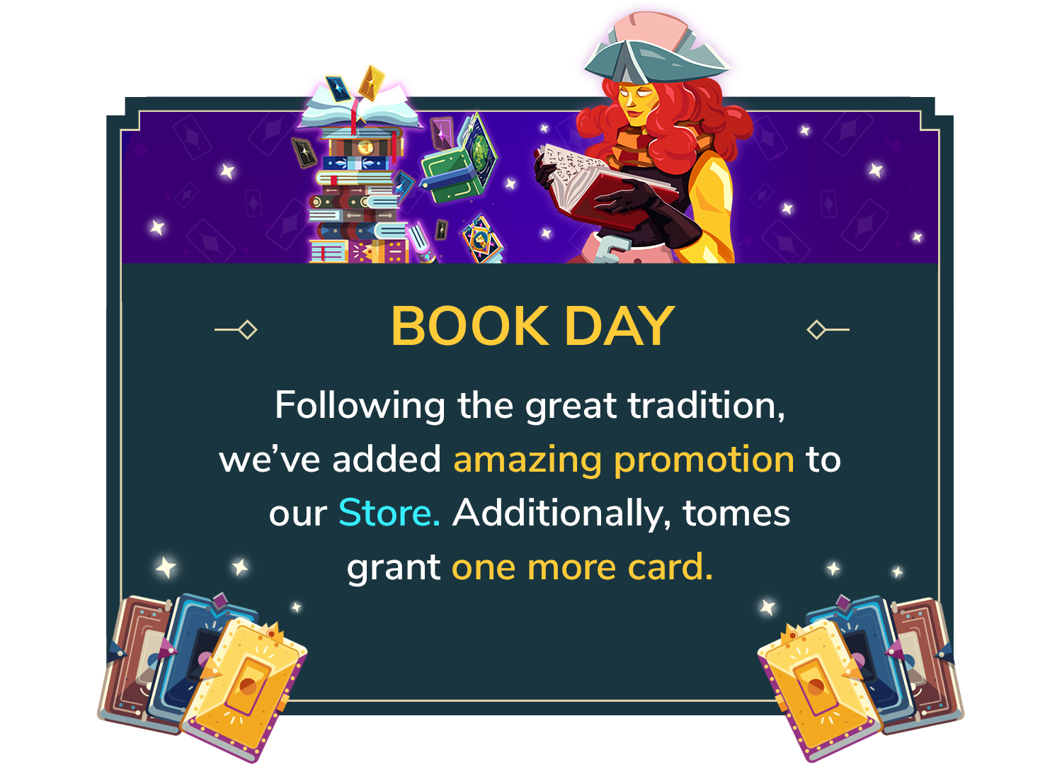 Book Day event Popup