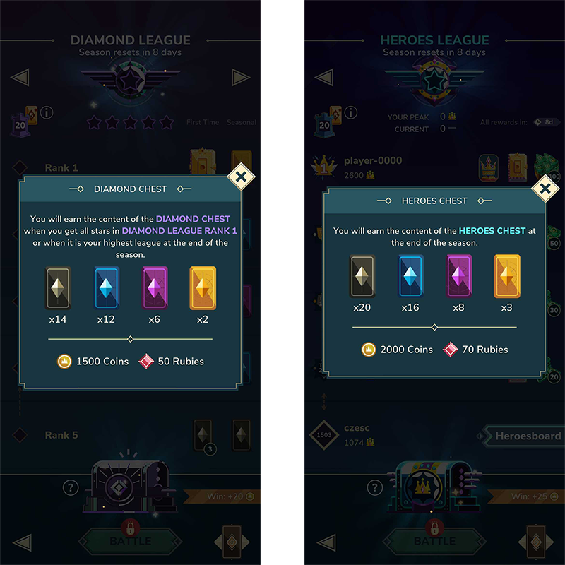 Diamond and Heroes Chest description