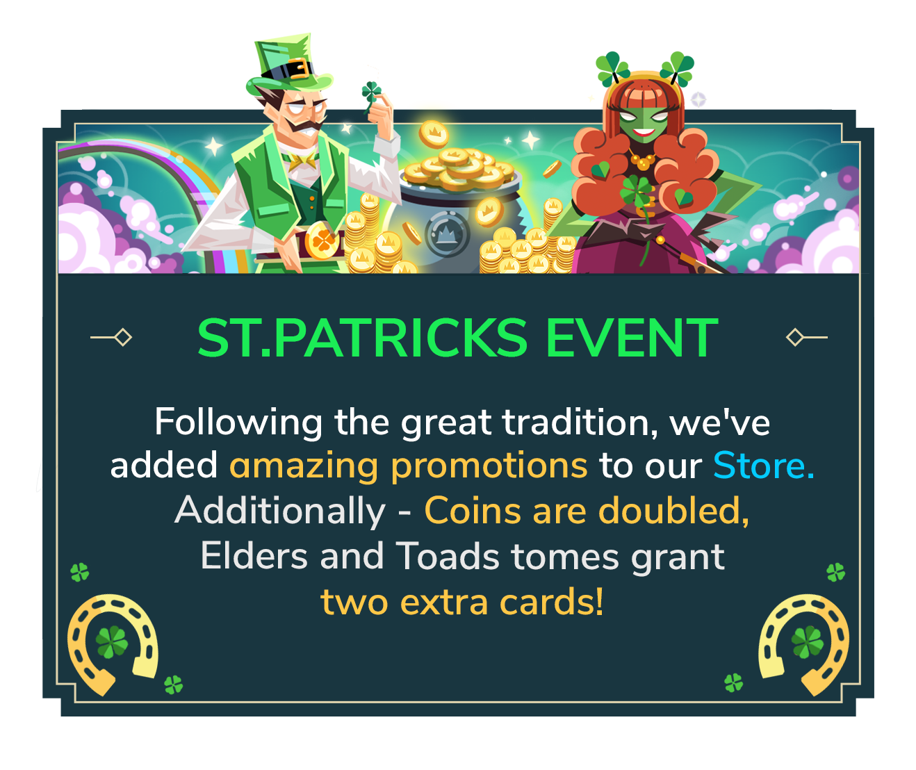 Event Welcome Message