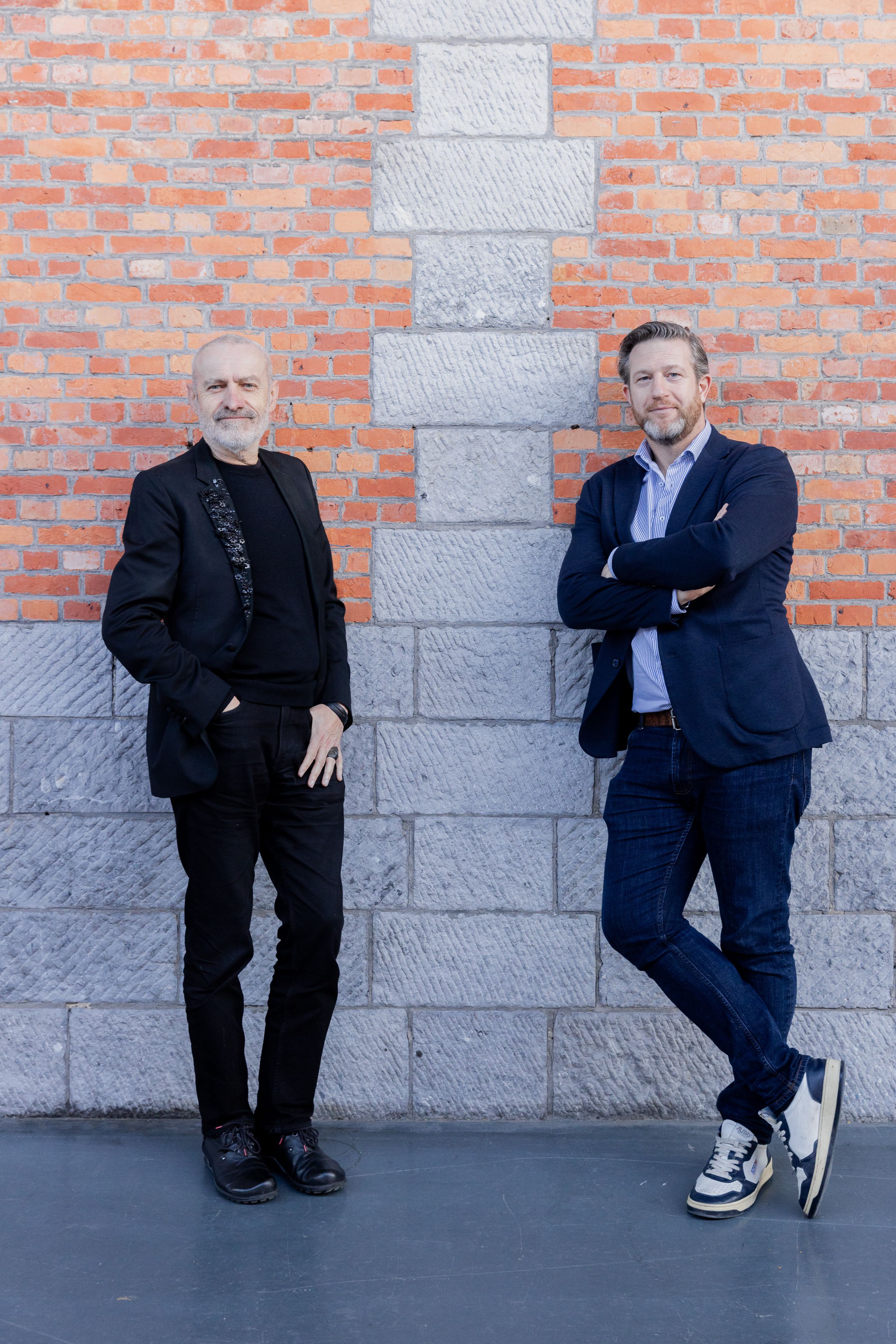 Jean-Marc Dimanche & Gilles Parmentier at ceramic brussels 