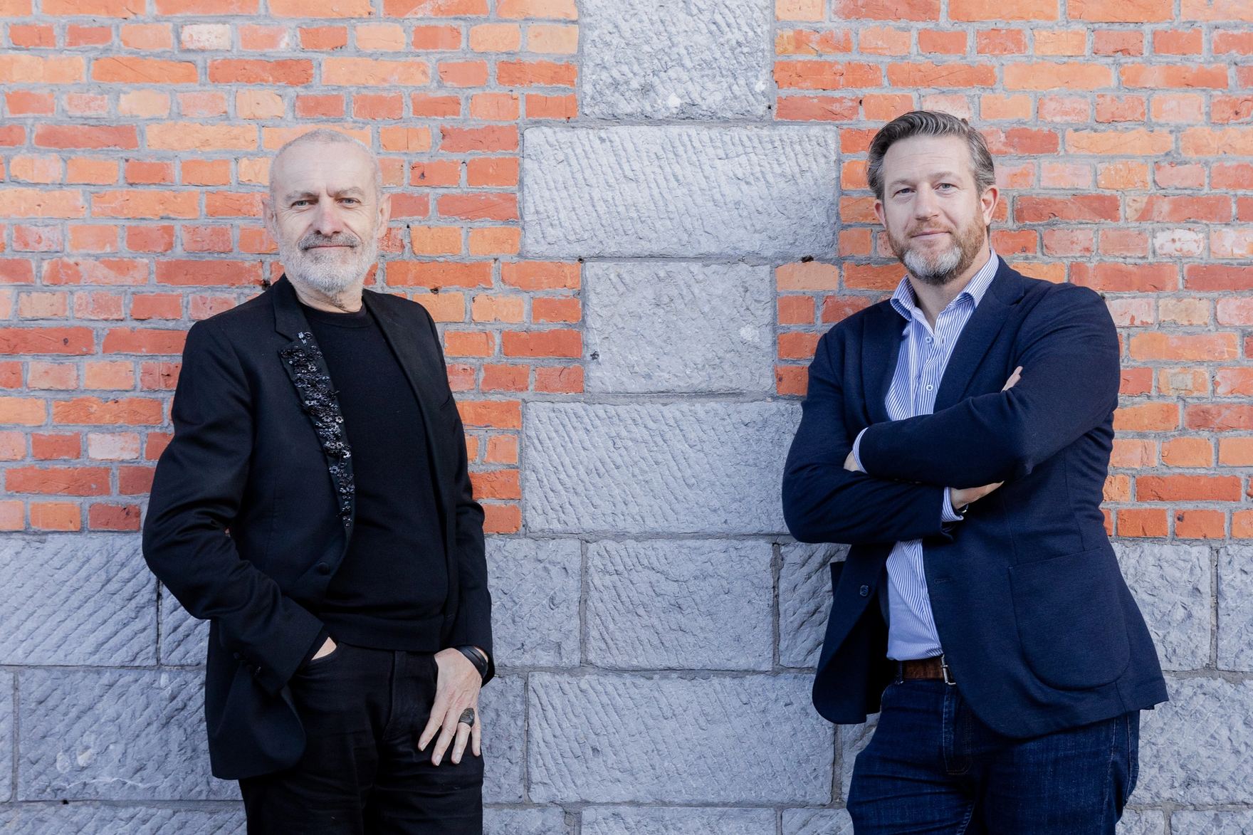 Jean-Marc Dimanche & Gilles Parmentier at ceramic brussels