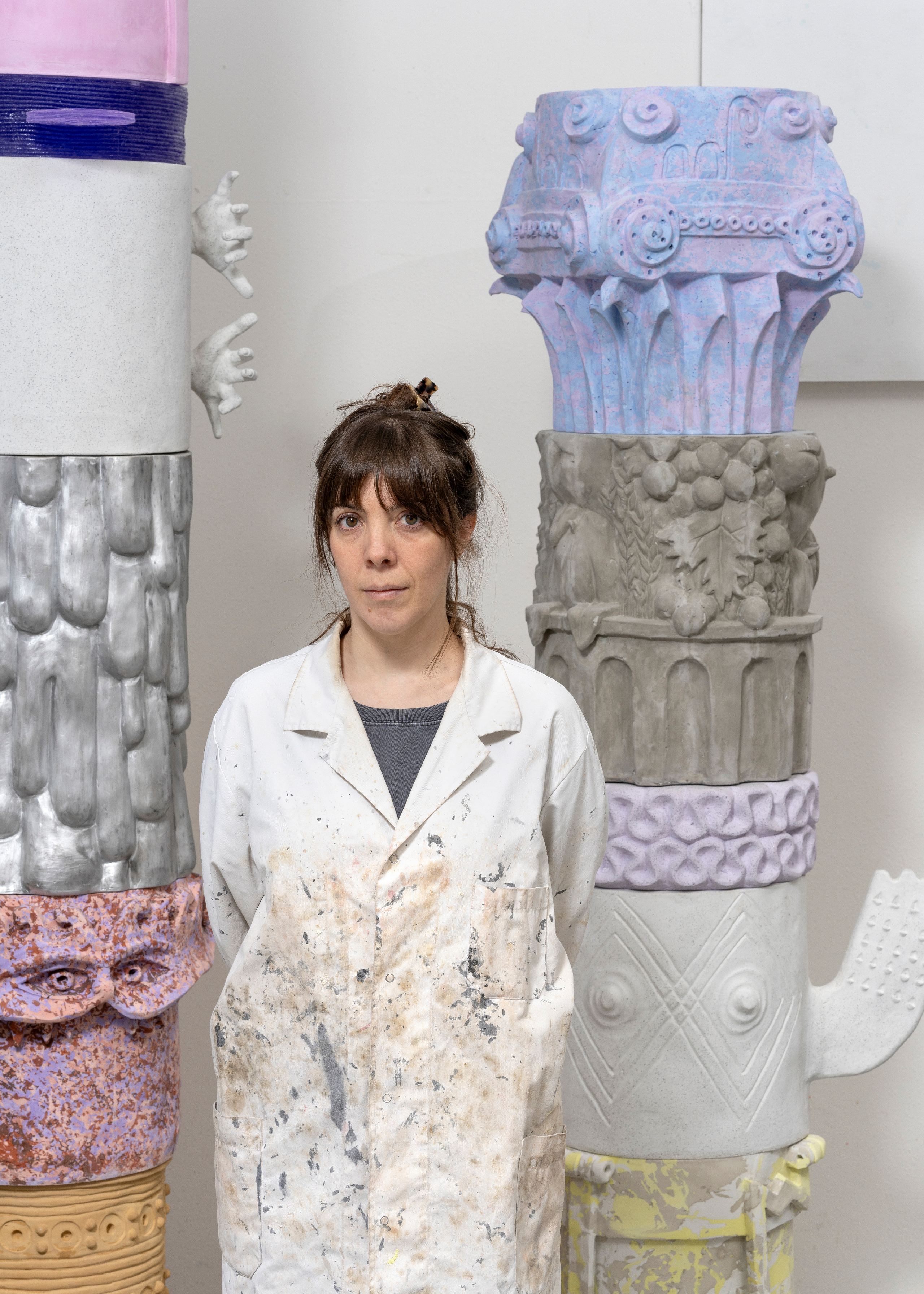 Marion Verboom in her studio
