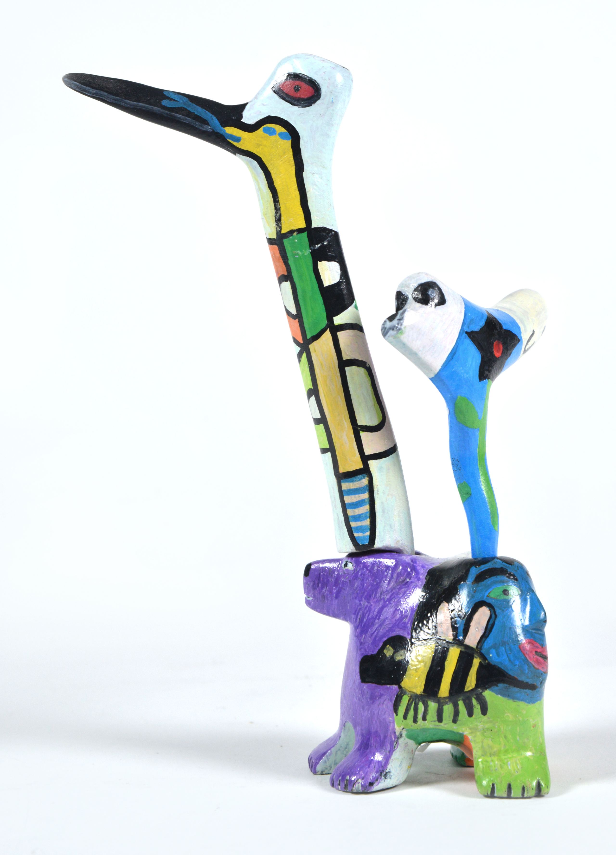 Bird and Seal Riding Transformation Pitseolak Qimirpik