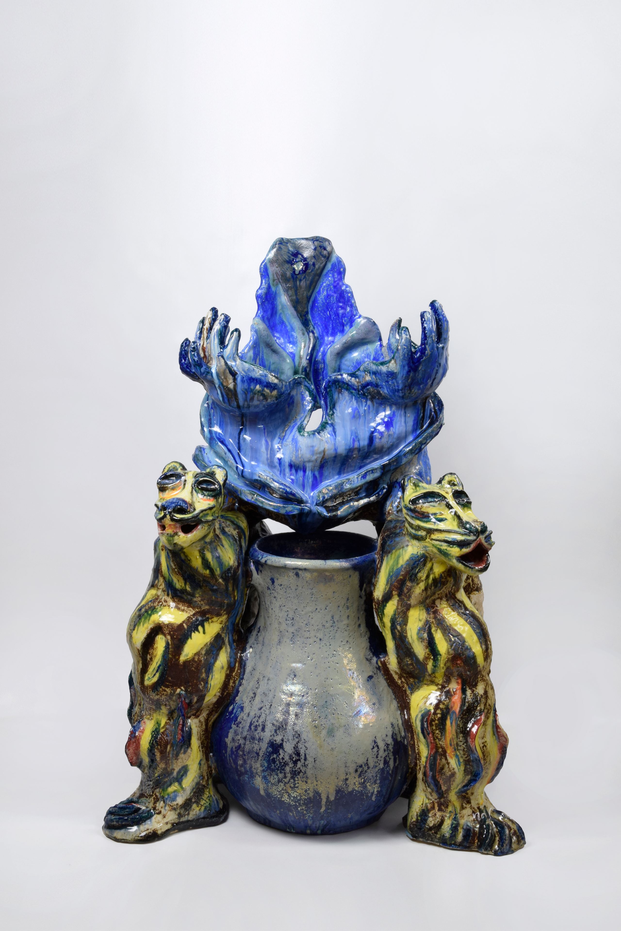 JENNIFER İPEKEL Seated Goddess, Mistress of Animals, 2026