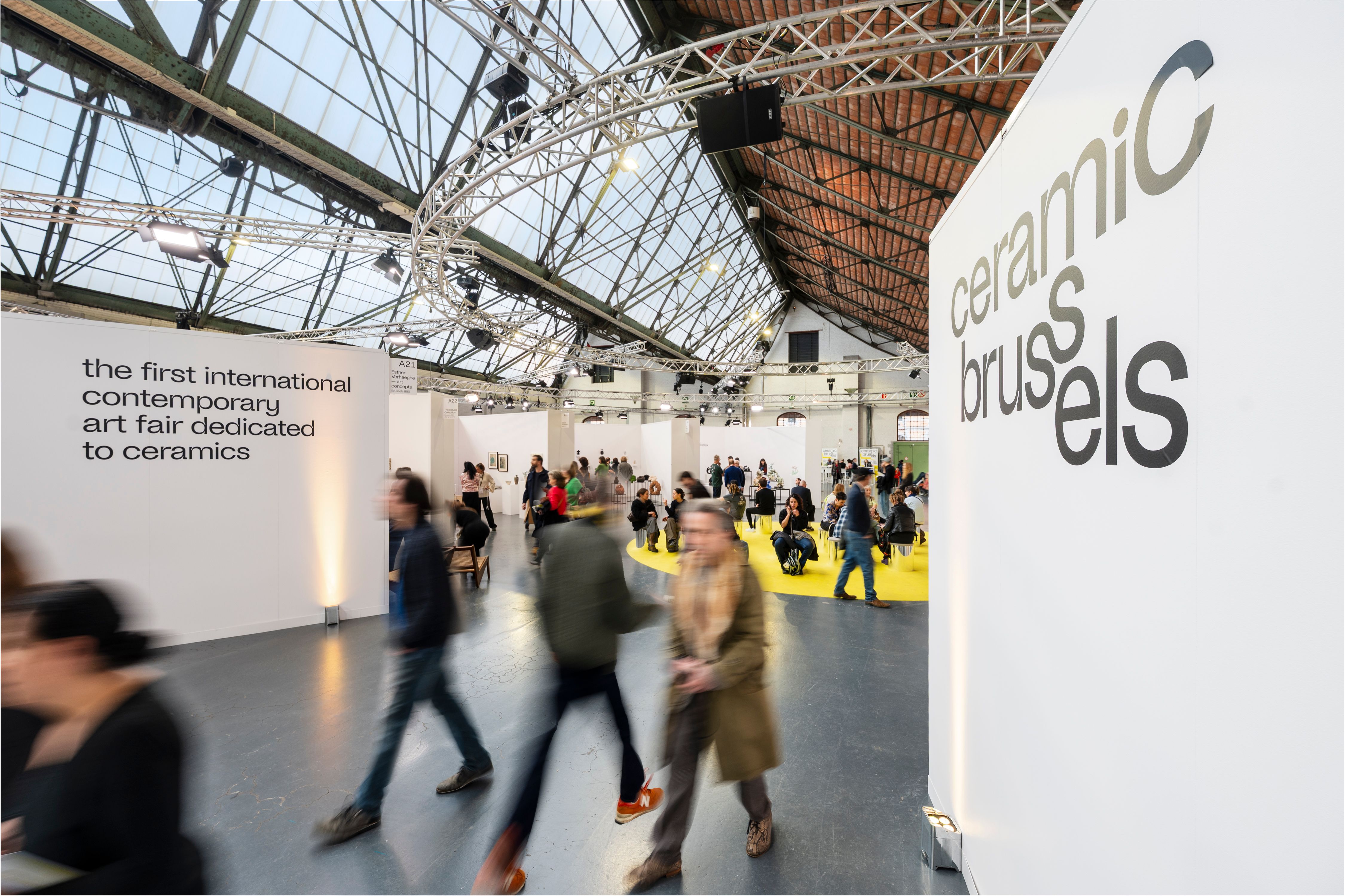 ceramic brussels fair interior