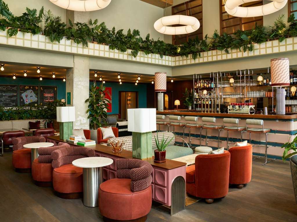 Entrance of the Hoxton Hotel, Brussels