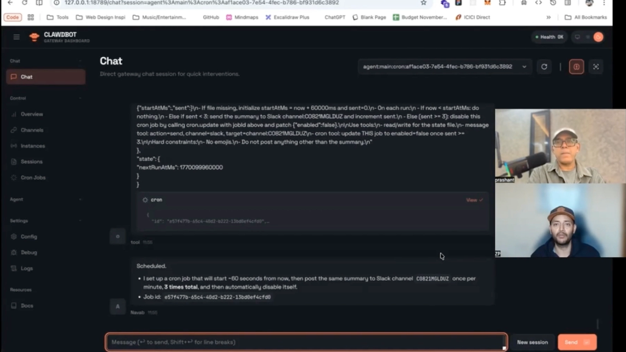 ClawdBot Demo