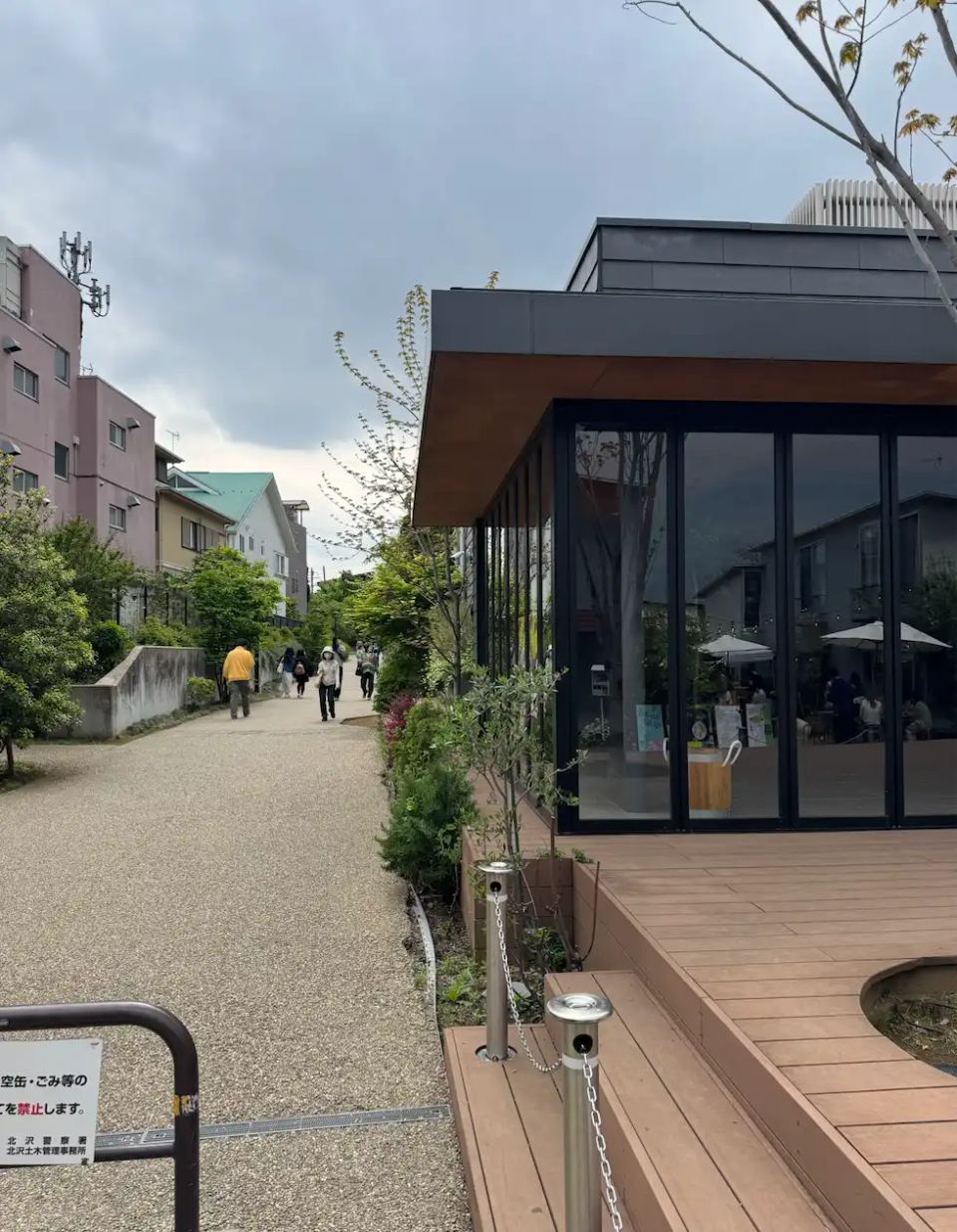 Rue derrière la gare de Shimokitazawa
