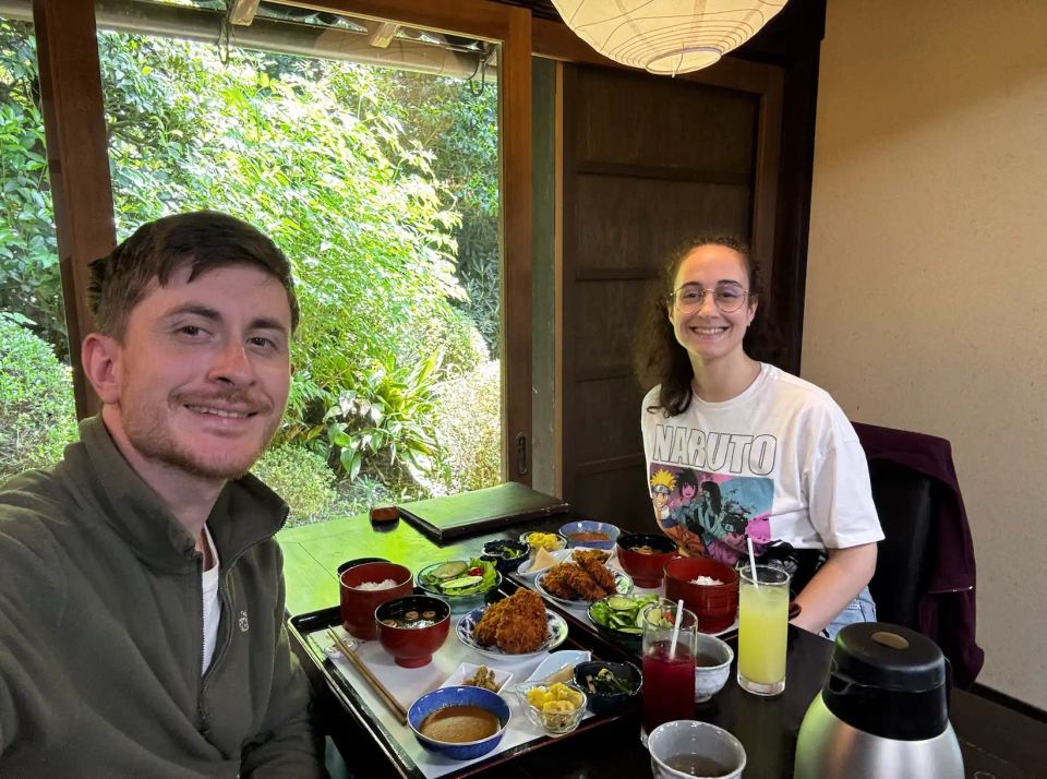 Repas à deux au Shino Shoumon