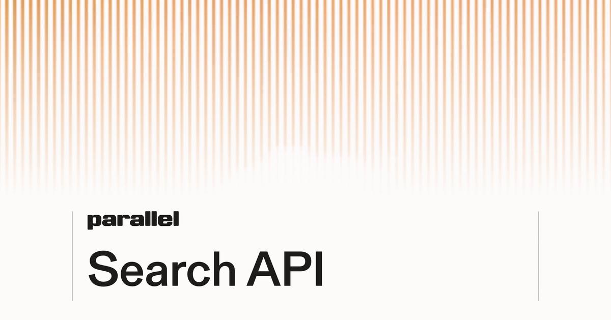 The Parallel Search API