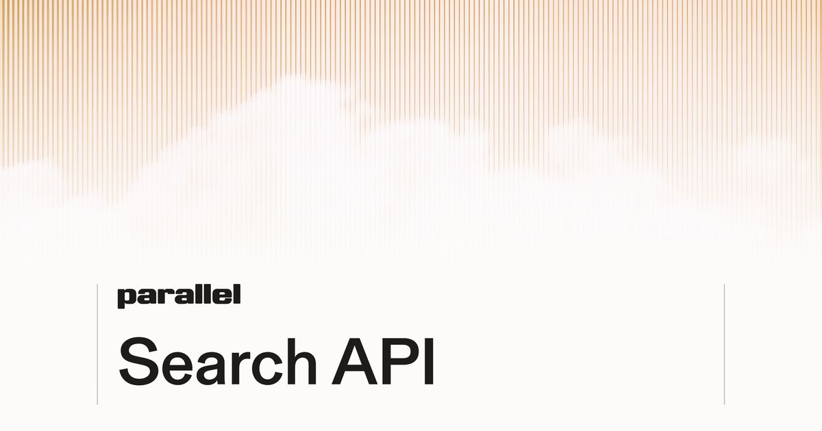 Parallel Search API
