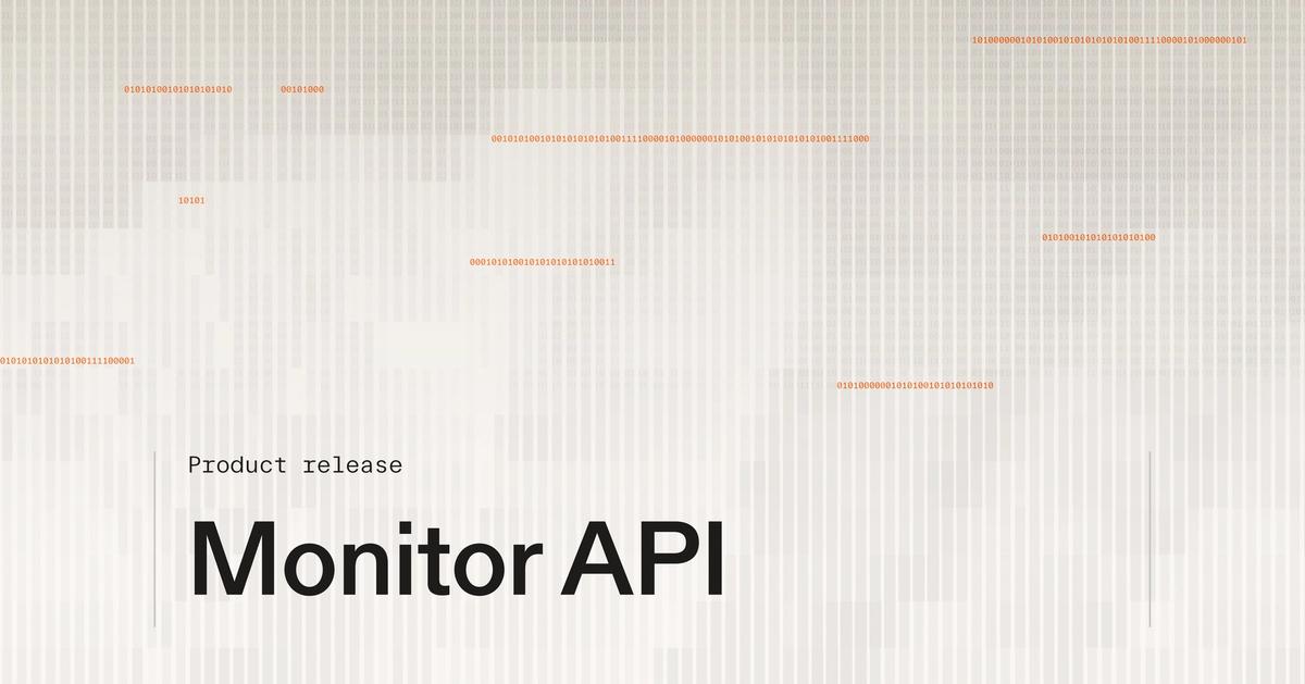 An API to monitor the web for state changes