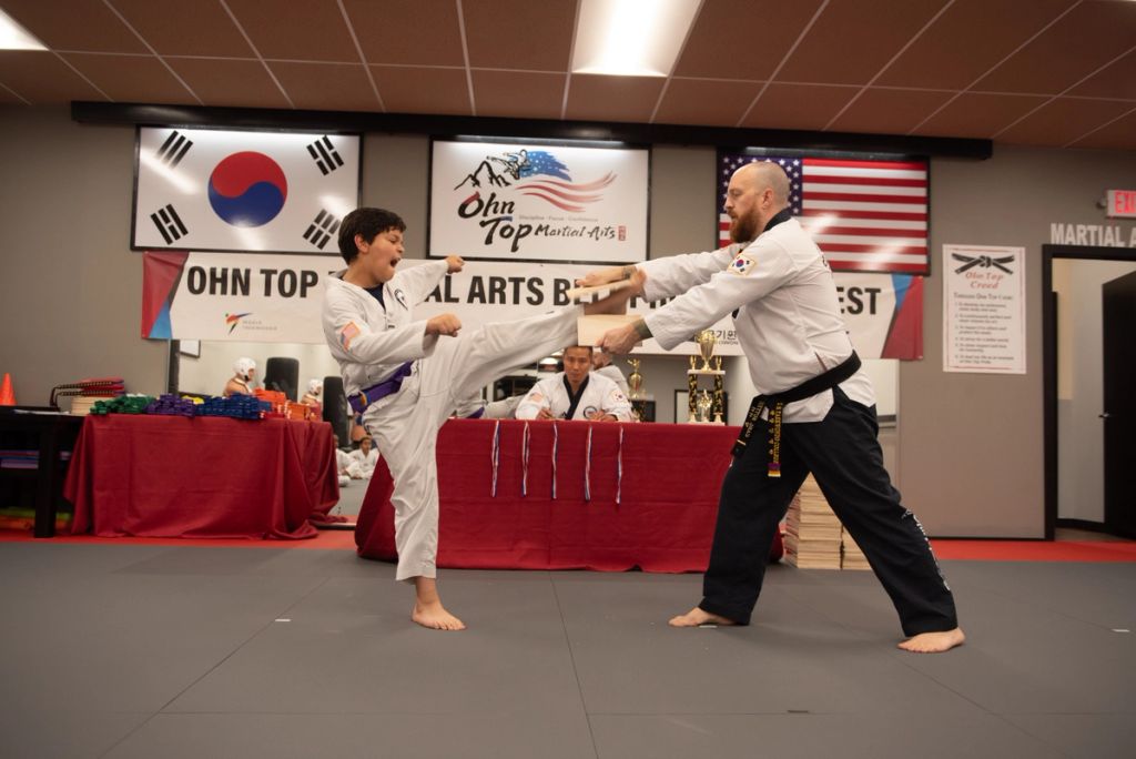 Ohn top martial arts - martial practice with master Ohn