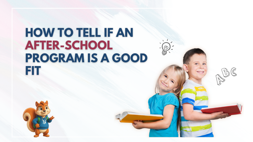 How to Tell If an After-School Program Is a Good Fit - a boy and girl standing side by side who are curious to learn