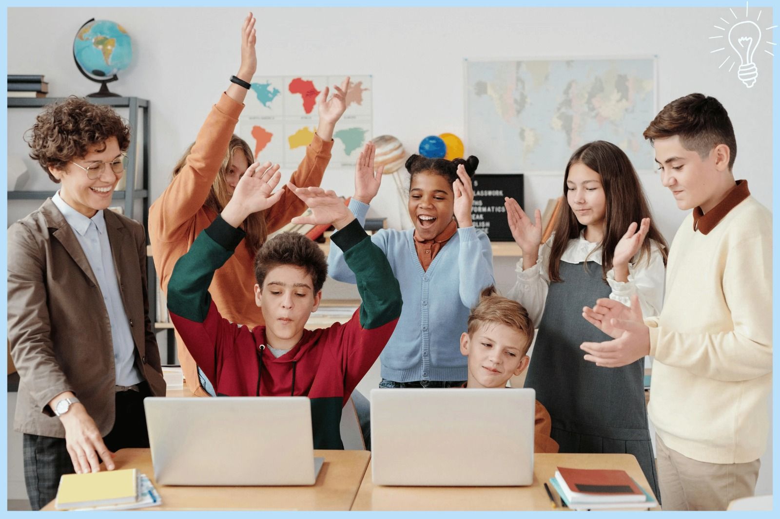 Prime Learning Center in McLean, Virginia doing class activities