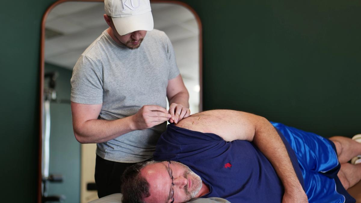 Dry needling treatment