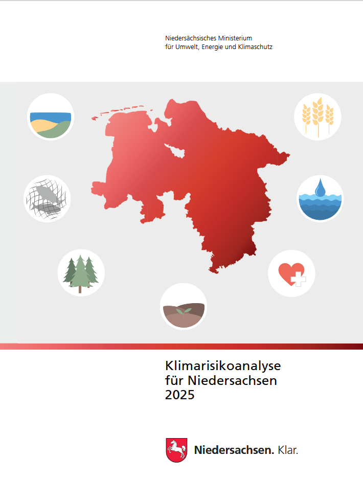 Klimarisikoanalyse für Niedersachsen 2025