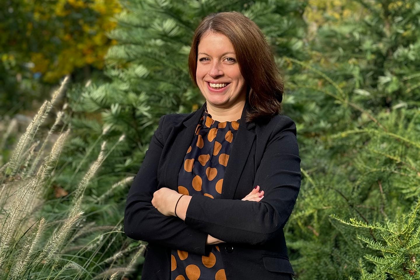 Ein Portraitbild der ZKfN-Geschäftsführerin Katharina Zickwolf