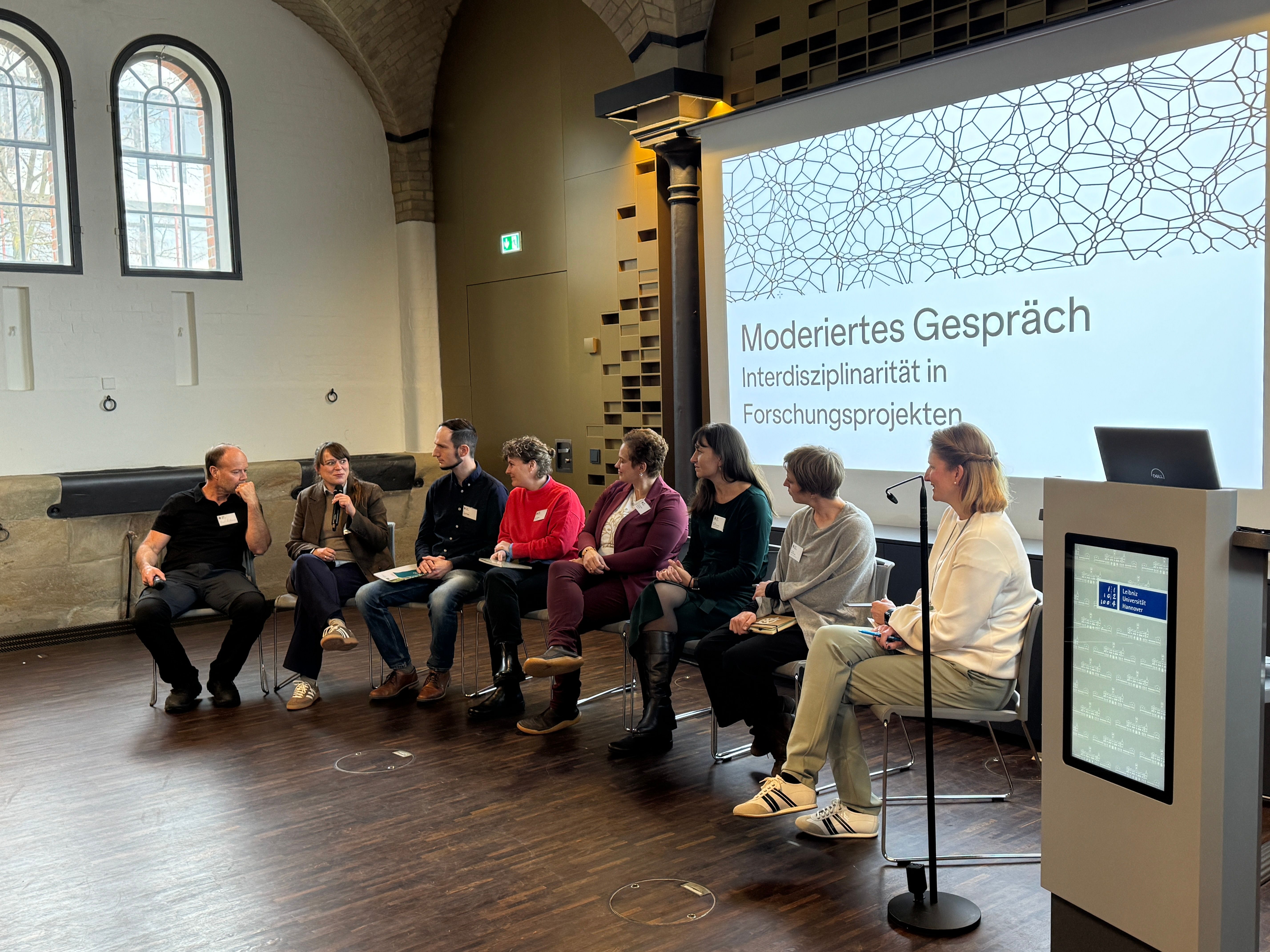 Moderiertes Gespräch