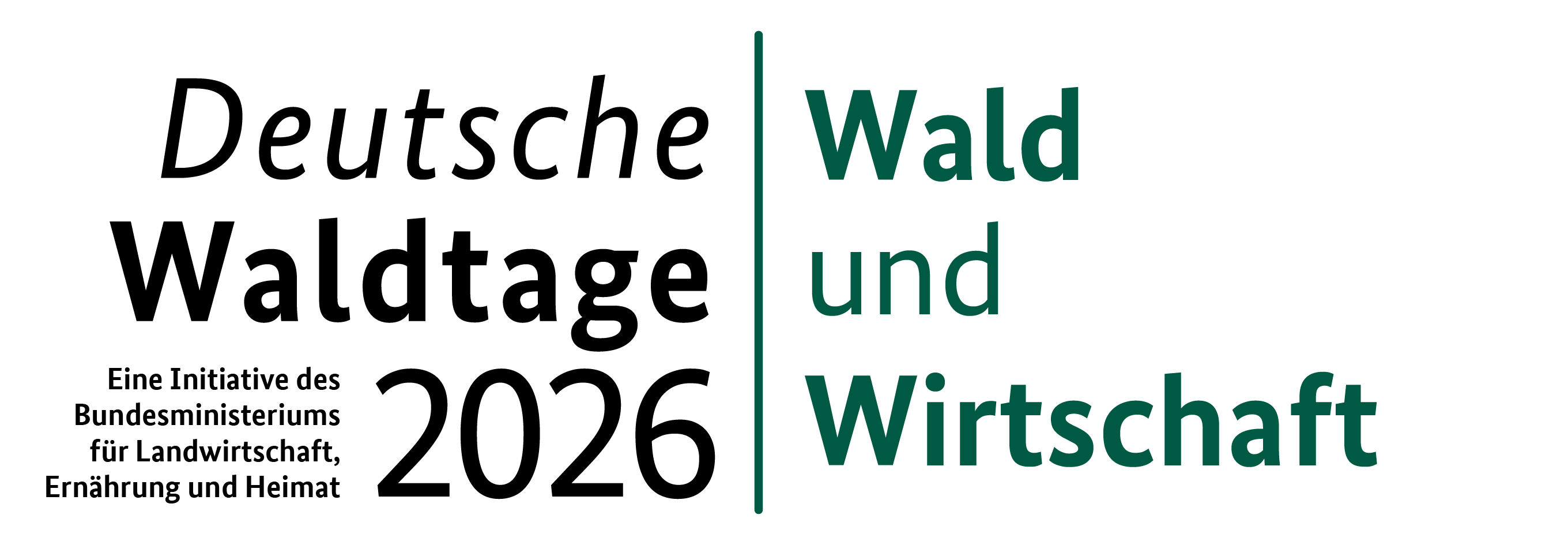 Logo Deutsche Waldtage