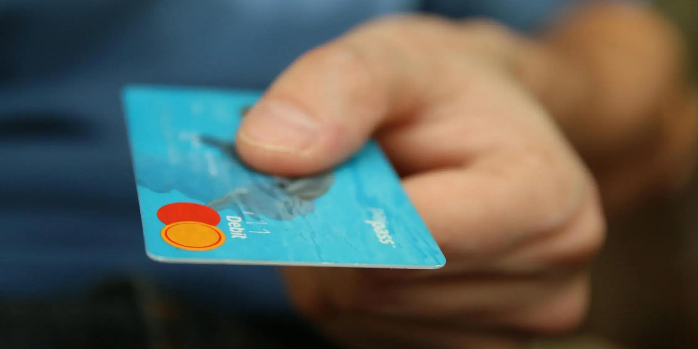 Business credit card.
