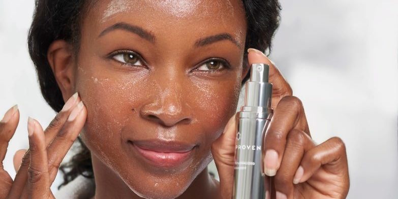 woman with Proven Skin Care