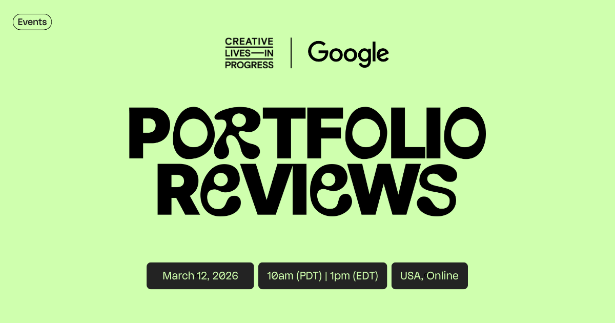 Apply now for our Portfolio Review with the Creative Fellowship at Google!