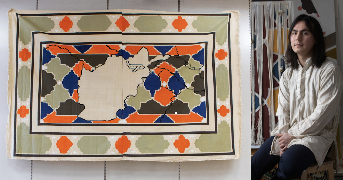 Ghafar Tajmohammad is amplifying refugee voices through art and…