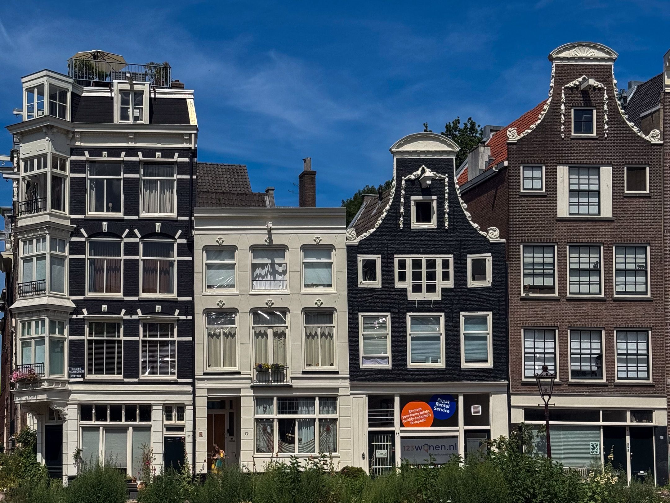 Amsterdam canal houses