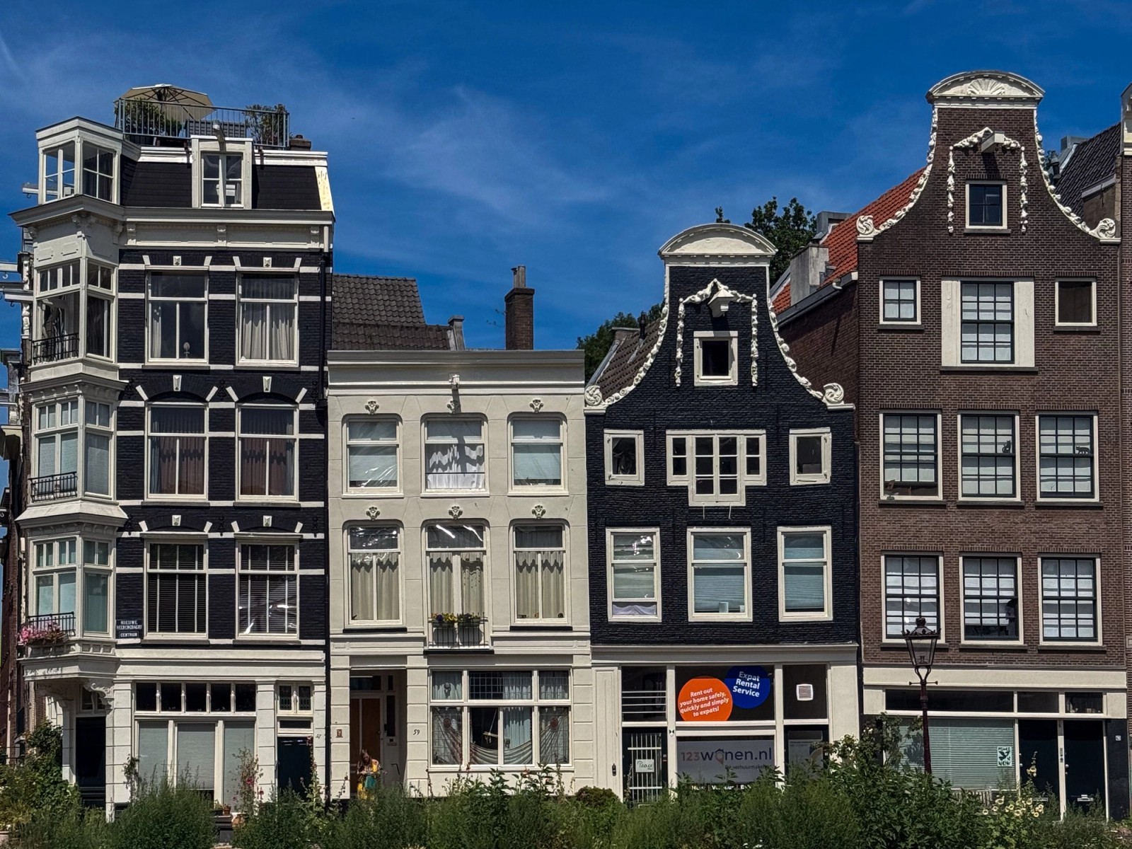 Amsterdam canal houses