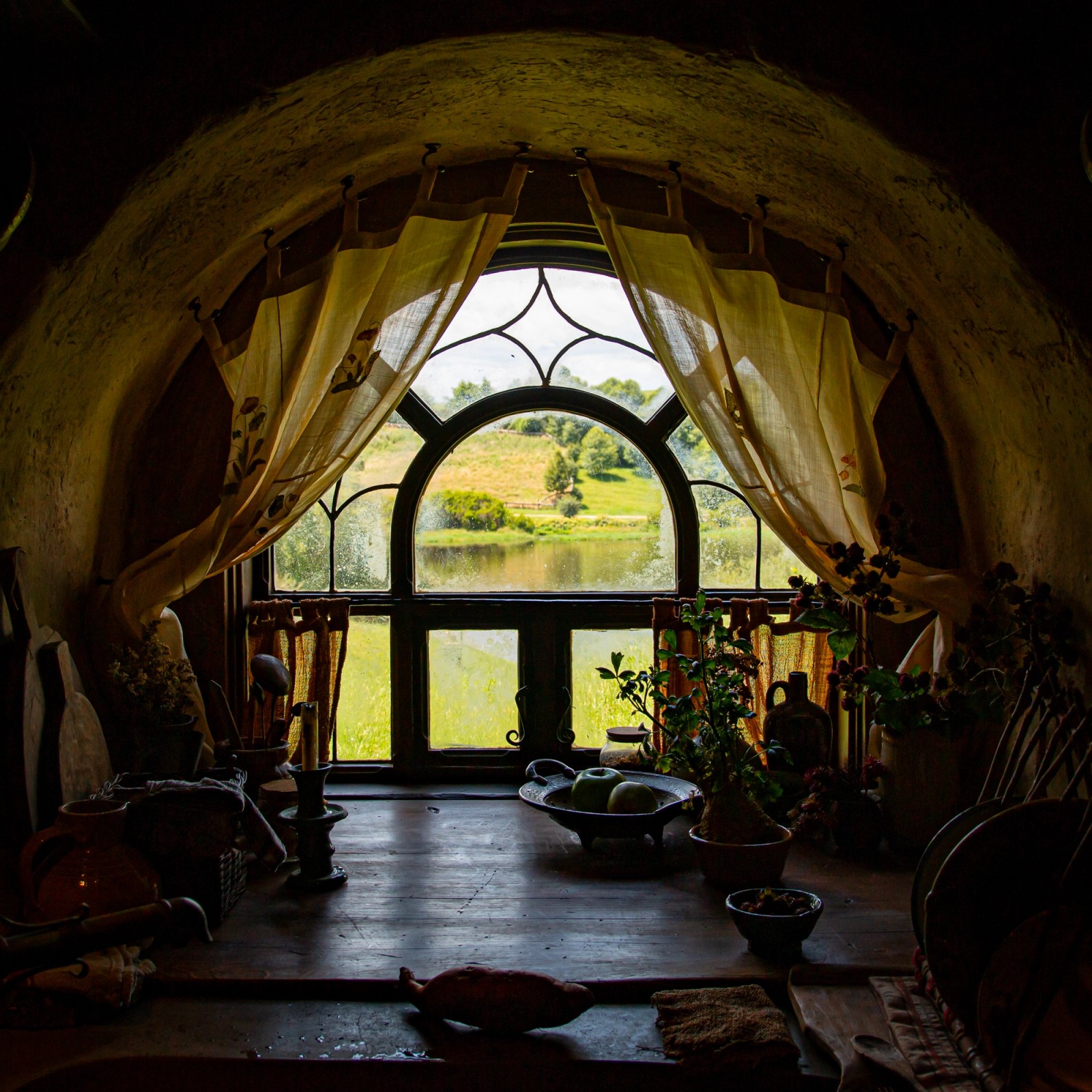 View from Bilbo's kitchen