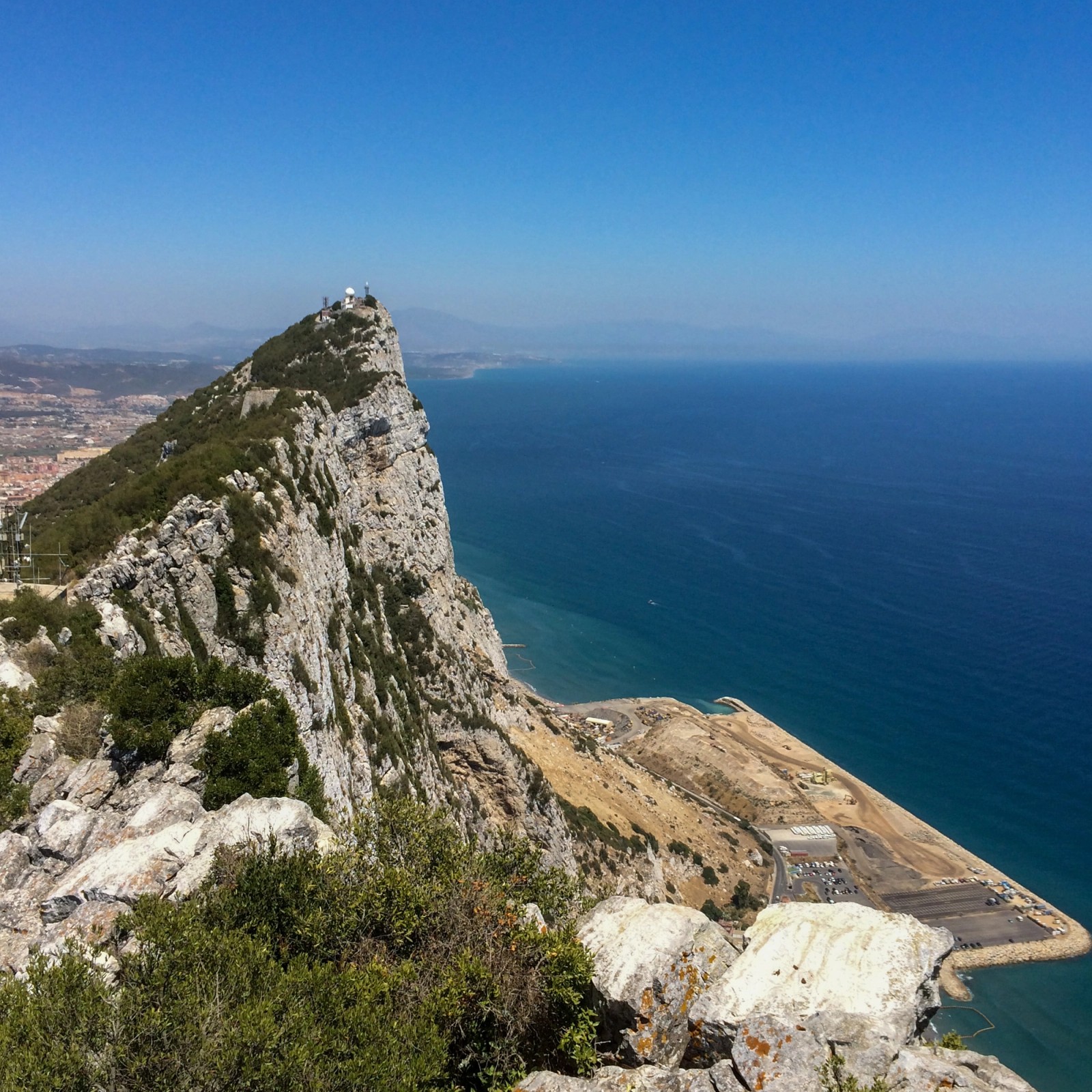 The rock of Gibraltar