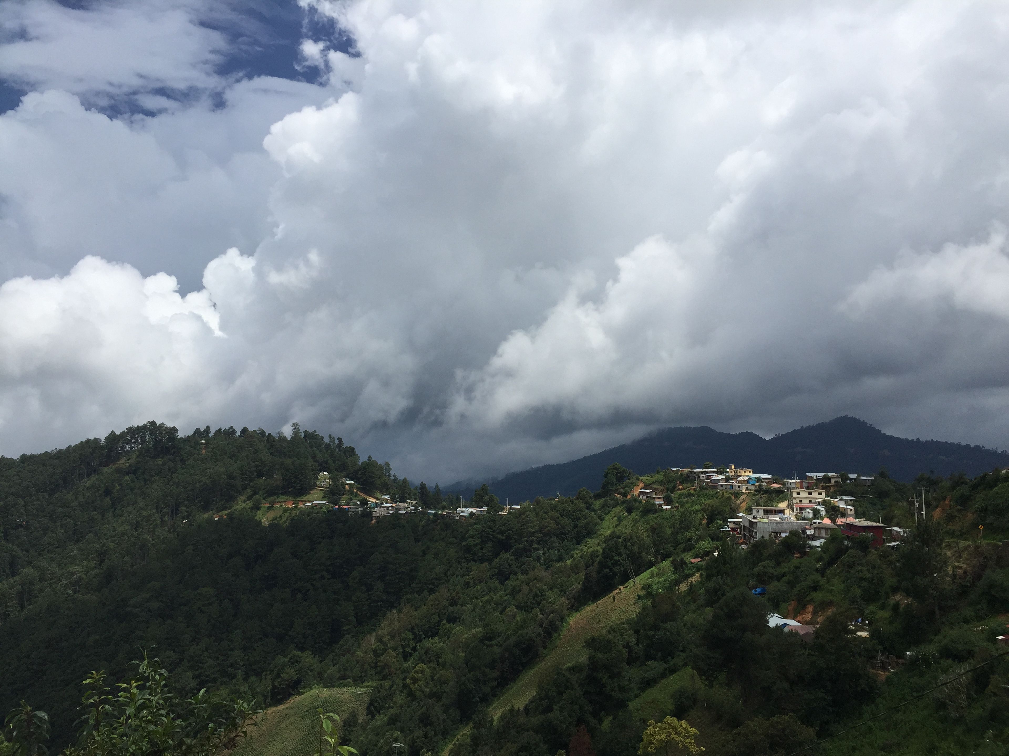 Mountain village in Oaxaca