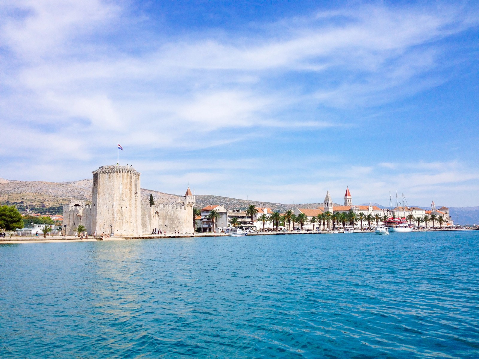 The old town in Split